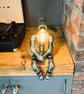 The Pensive Man Industrial Iron Pipe Lamp - Image 5