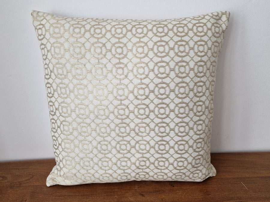 Handmade woven jacquard cushion cover