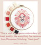 Lion Embroidery Kit - Embroidery Kit - Image 3