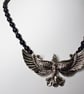 Phoenix Necklace with Black Glass Beads  - Image 2