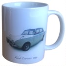 Ford Corsair 1966 - 11oz Ceramic Mug for the Enthusiast