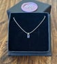 Handmade Petite Lapis Lazuli Pendant on 18" Ball Chain - Image 8