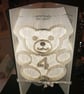 Alphabear Number 4 CUT & FOLD Book Folding Pattern - EMAILED PDF PATTERN - Image 1