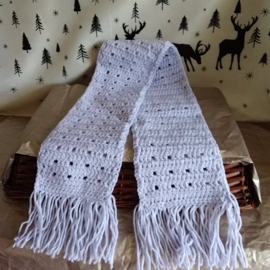 Handmade Children's Crochet Scarf