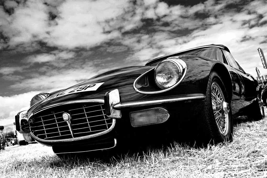 E Type Jaguar Classic Car Photograph Print