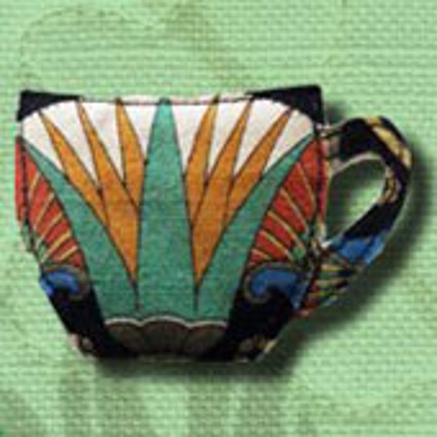The quilted teacup