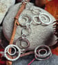 Sterling silver hammered bracelet  - Image 2