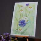 Our Meadow Watercolour Print A5
