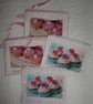 Cup Cake Print Zipped Purse. Fully Lined with Zip Pull. Heart Cup Cakes - Image 6