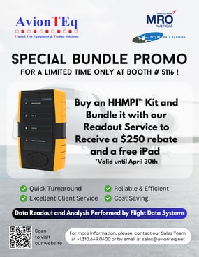 AvionTEq Announces Enhanced Functionality for HHMPI Tool – Get a Free iPad & Cash Rebates with Orders Before April 30
