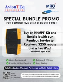 AvionTEq Announces Enhanced Functionality for HHMPI Tool – Get a Free iPad & Cash Rebates with Orders Before April 30