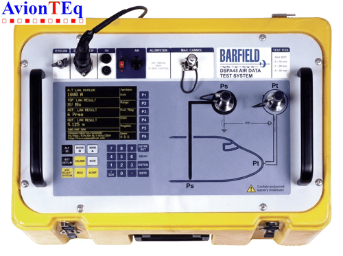 Barfield DPS450 Pitot Static Test Set, RVSM, Digital, Automated PN: DPS-450