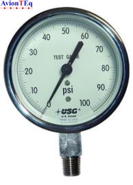 Barfield Pressure Gauge/Inspector Accuracy/0-60 PSI/2311FA PN: 304-00100