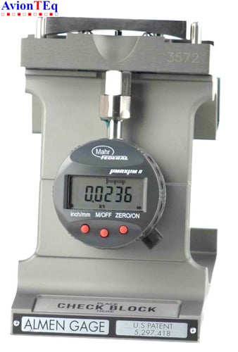 Electronics Inc. (EI) TSP-3 #2 Almen Gage