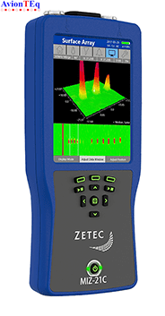 Zetec MIZ-21C-SF Handheld Eddy Current Tester PN: 111A901-00