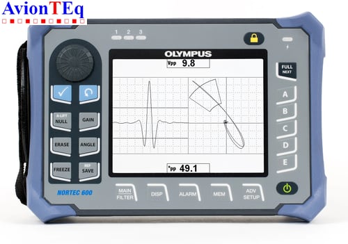Olympus Nortec 600 High-Performance Eddy Current Flaw Detector