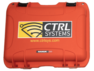 CTRL Systems Carrying Case, Orange, with UL101 inserts PN: 020019