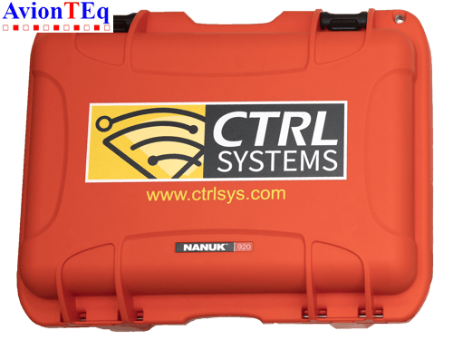 CTRL Systems Carrying Case, Orange, with UL101 inserts PN: 020019