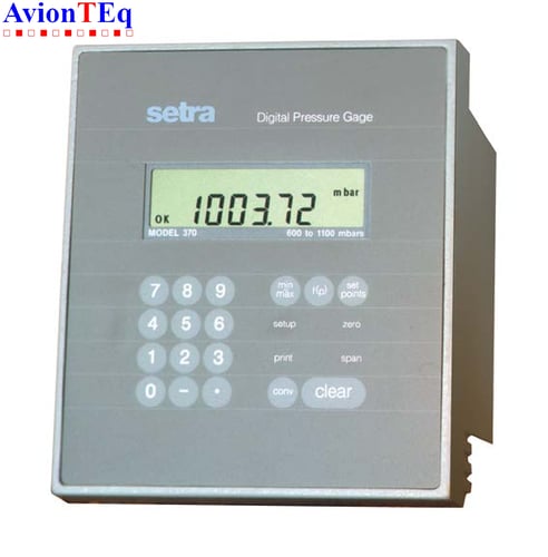 Setra 370 (G121657) Digital Pressure Gauge