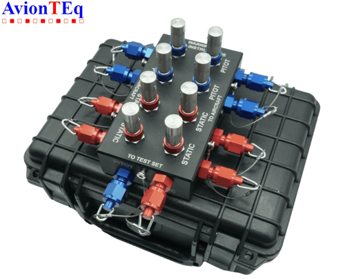 AIRR PSIM-204 Eight Port Pitot-Static Isolation/Leak Test Manifold