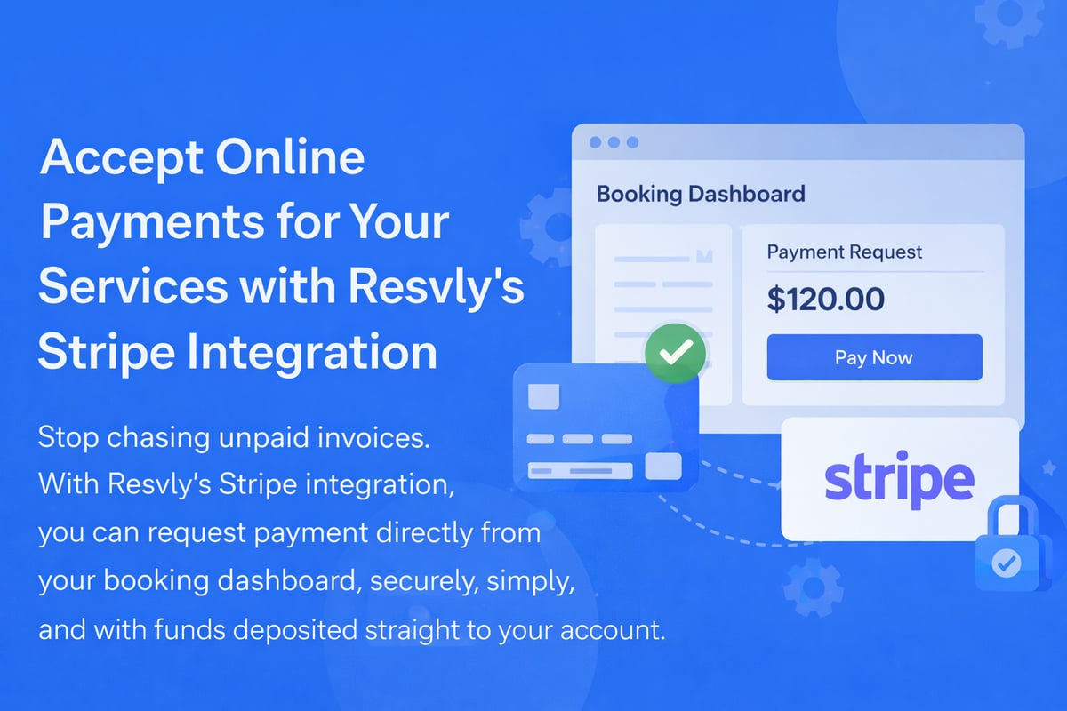 Accept Online Payments for Your Services with Resvly's Stripe Integration