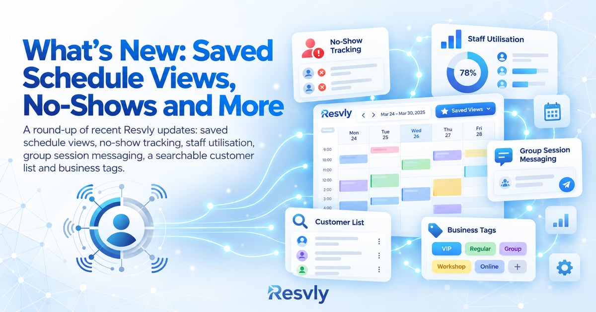 What's New: Saved Schedule Views, No-Shows and More