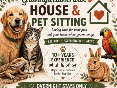 House and Pet Sitting