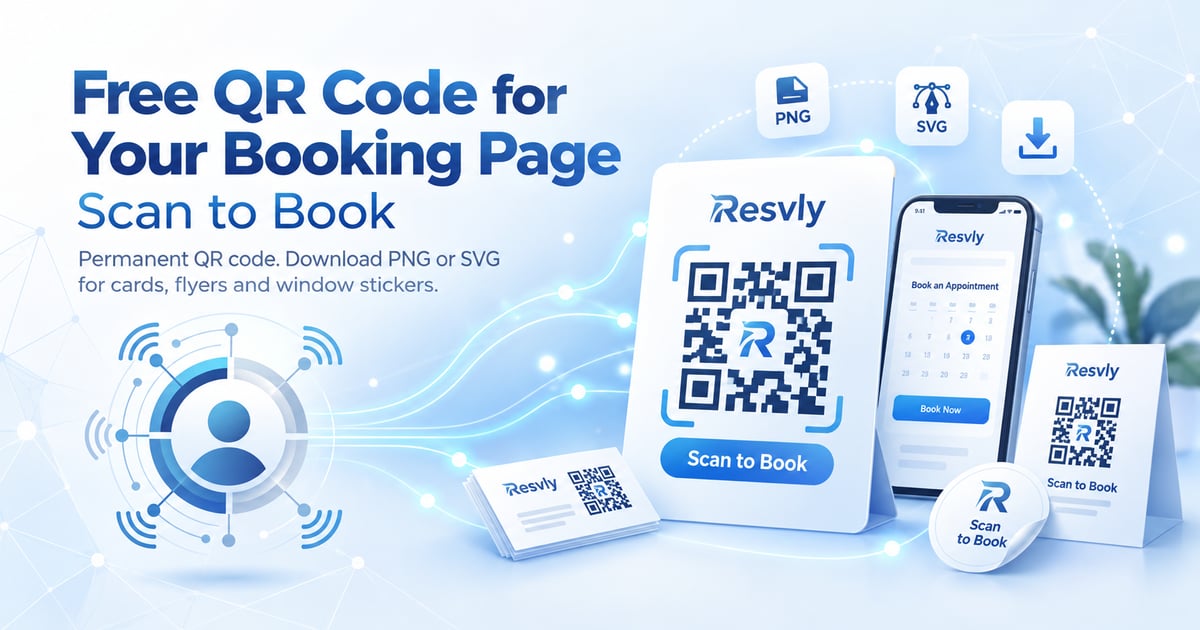 Free QR Code for Your Booking Page: Scan to Book