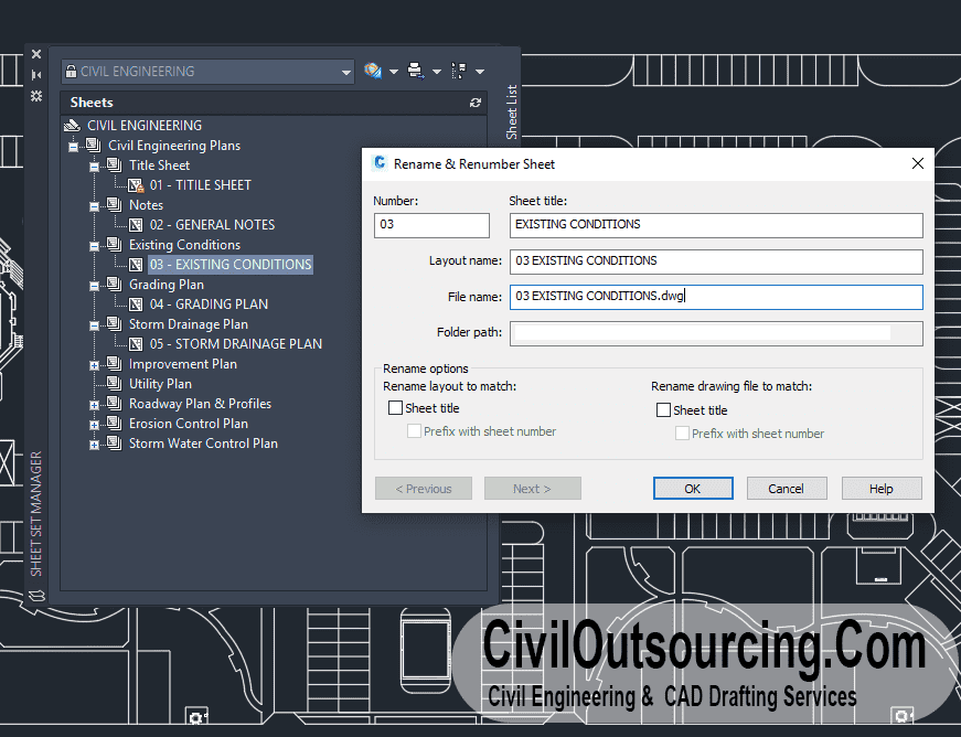 PLAN SET CREATION USING SHEET SET MANAGER - #1 Civil Engineering ...