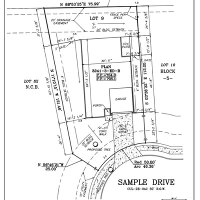 TOPOGRAPHIC SURVEY SAMPLES