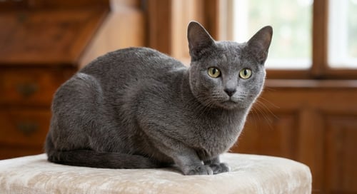 Korat-Katze: Thailands silberblauer lebender Glücksbringer