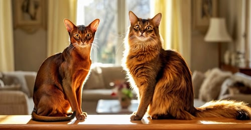 Abyssinian vs Somali Cat: Complete Breed Comparison (2026)
