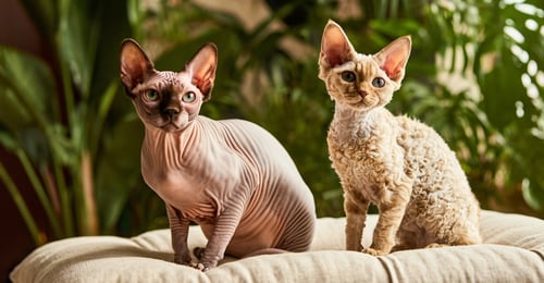 Sphynx vs Devon Rex: A Complete Guide to Hairless and Curly-Coated Cats