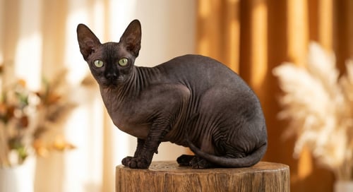 Donskoy-Katzenrasse: Das liebevolle russische haarlose Wunder