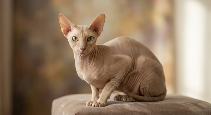 Peterbald: Die elegante russische haarlose Katze mit endloser Zuneigung