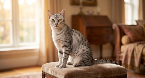 Ägyptische Mau: Das lebende Artefakt des antiken ägyptischen Katzenadels