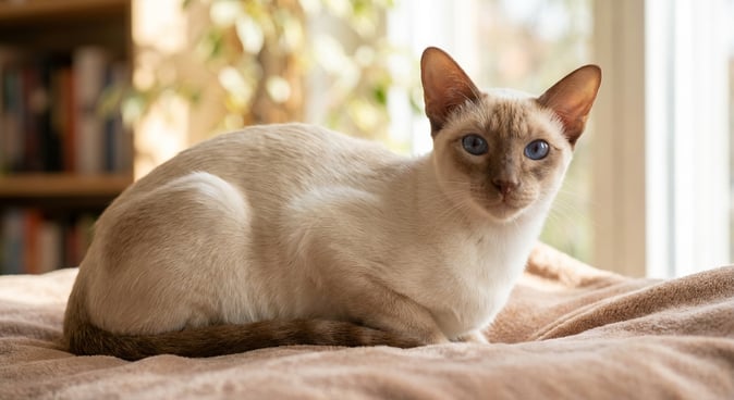 الشورتير نقطة اللون: السيامي قوس قزح الذي يسرق القلوب