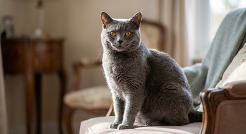 Chartreux : le compagnon souriant gris-bleu de la France au cœur en or