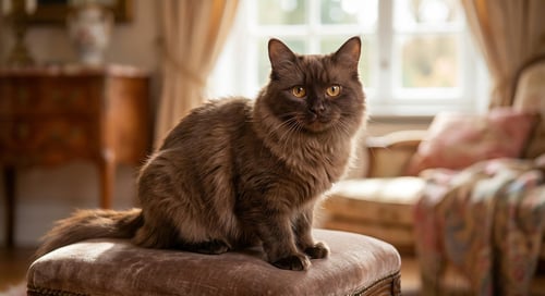 Guide de la race de chat Tiffanie : La douce beauté semi-longue originaire du Royaume-Uni