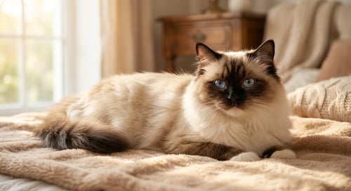 Gatos Ragdoll: Gigantes Gentiles con Ojos de Zafiro y Corazones de Oro