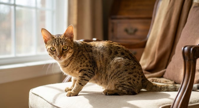 Ocicat: Die gefleckte Hauskatze mit wildem Herzen