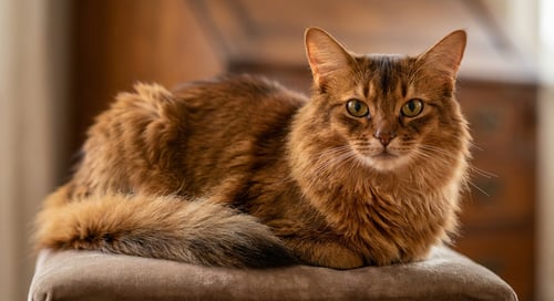 Somali-Katze: Die fuchsartige Katze voller Energie und Charme