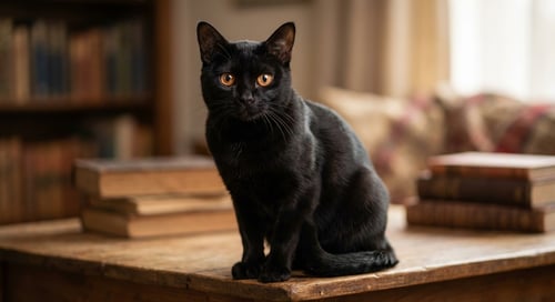 Bombay-Katze: Der samtgefleckte Panther mit einem Herz aus Gold