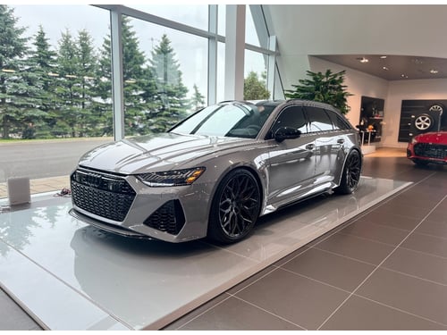 Audi RS 6 4.0T- Échappement Akrapovic- Dynamic Ride- B&O 3D- 2023