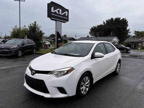 Toyota Corolla LE 2014