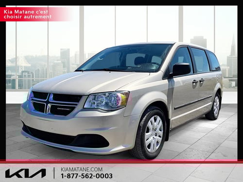 Dodge Grand Caravan Canada Value Package 2015