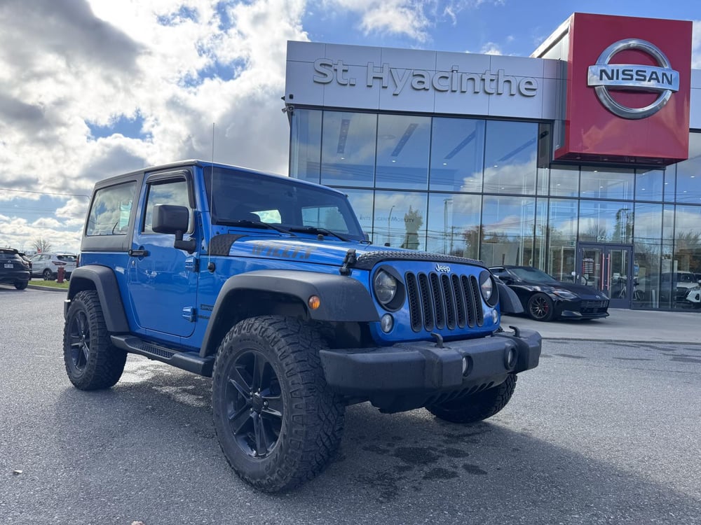 Jeep Wrangler 2016 usagé à vendre (NIH00285A)
