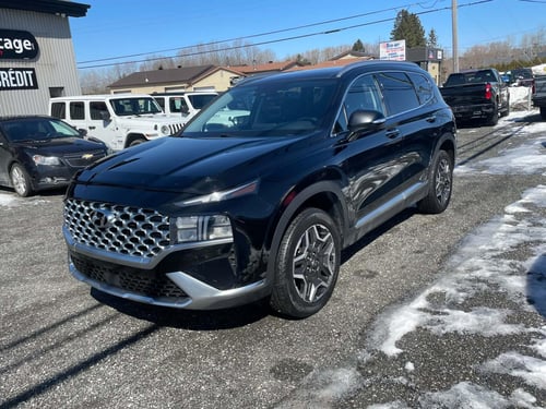 Hyundai Santa Fe Luxury *HEV *AWD *TOIT PANO *CUIR *CARPLAY *BLUETOOTH 2021