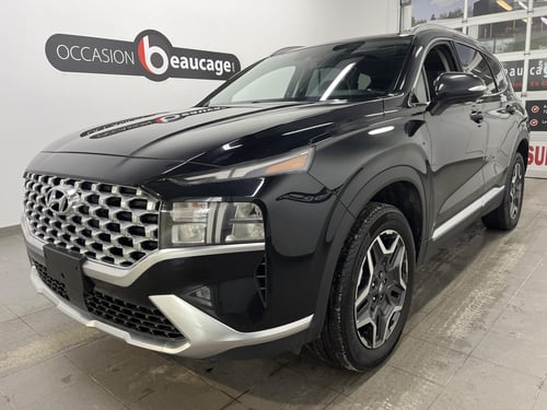 Hyundai Santa Fe Luxury *HEV *AWD *TOIT PANO *CUIR *CARPLAY *BLUETOOTH 2021