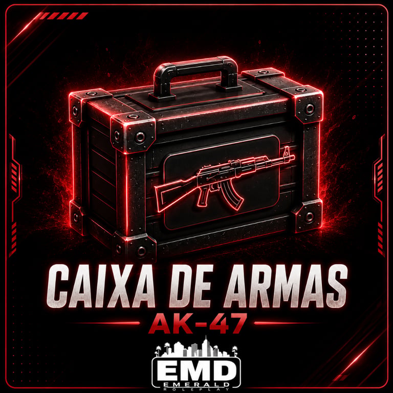Caixa de Armas AK-47